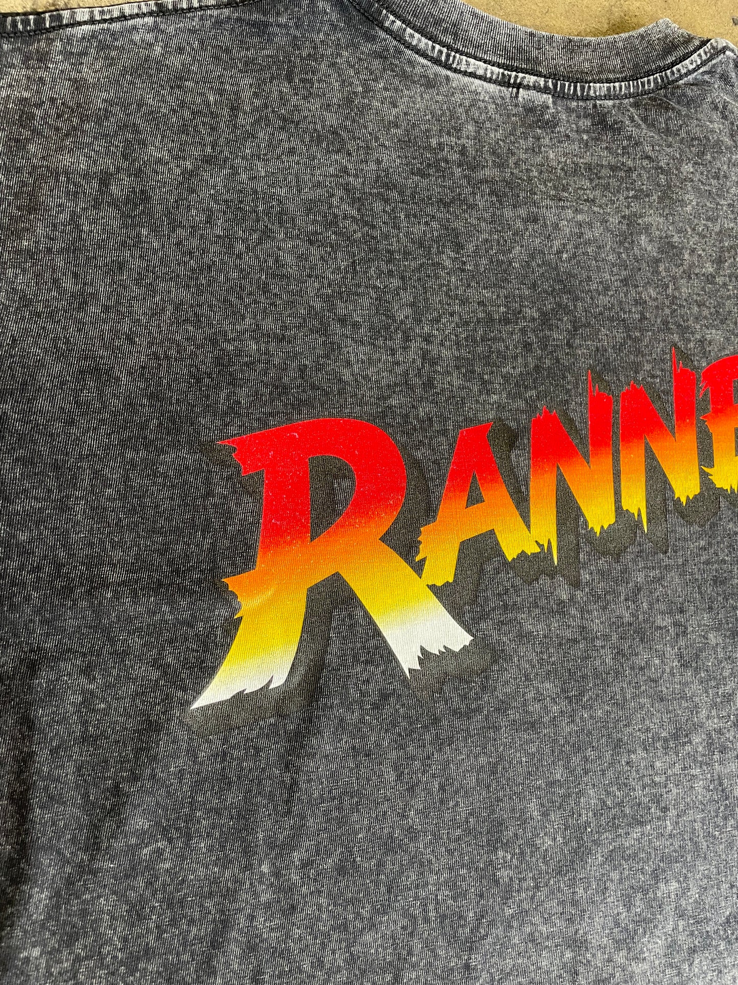 RANNBO OVERSIZED LOGO TEE