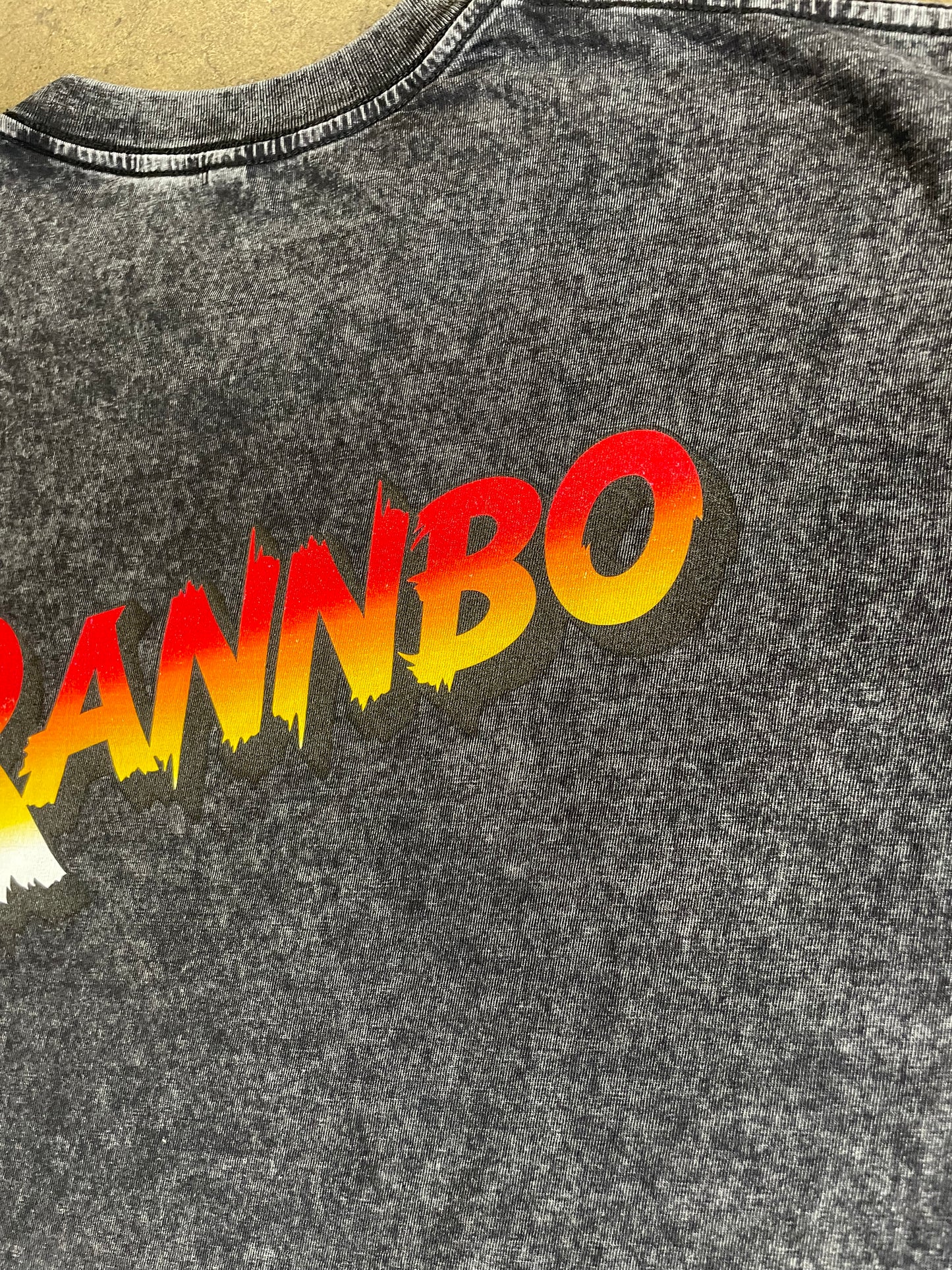 RANNBO OVERSIZED LOGO TEE