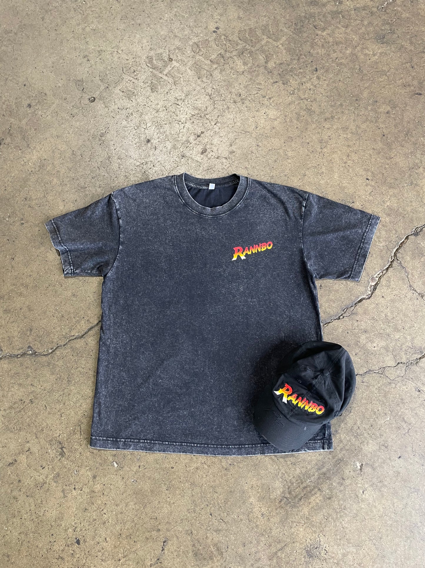 RANNBO DISTRESSED DAD HAT