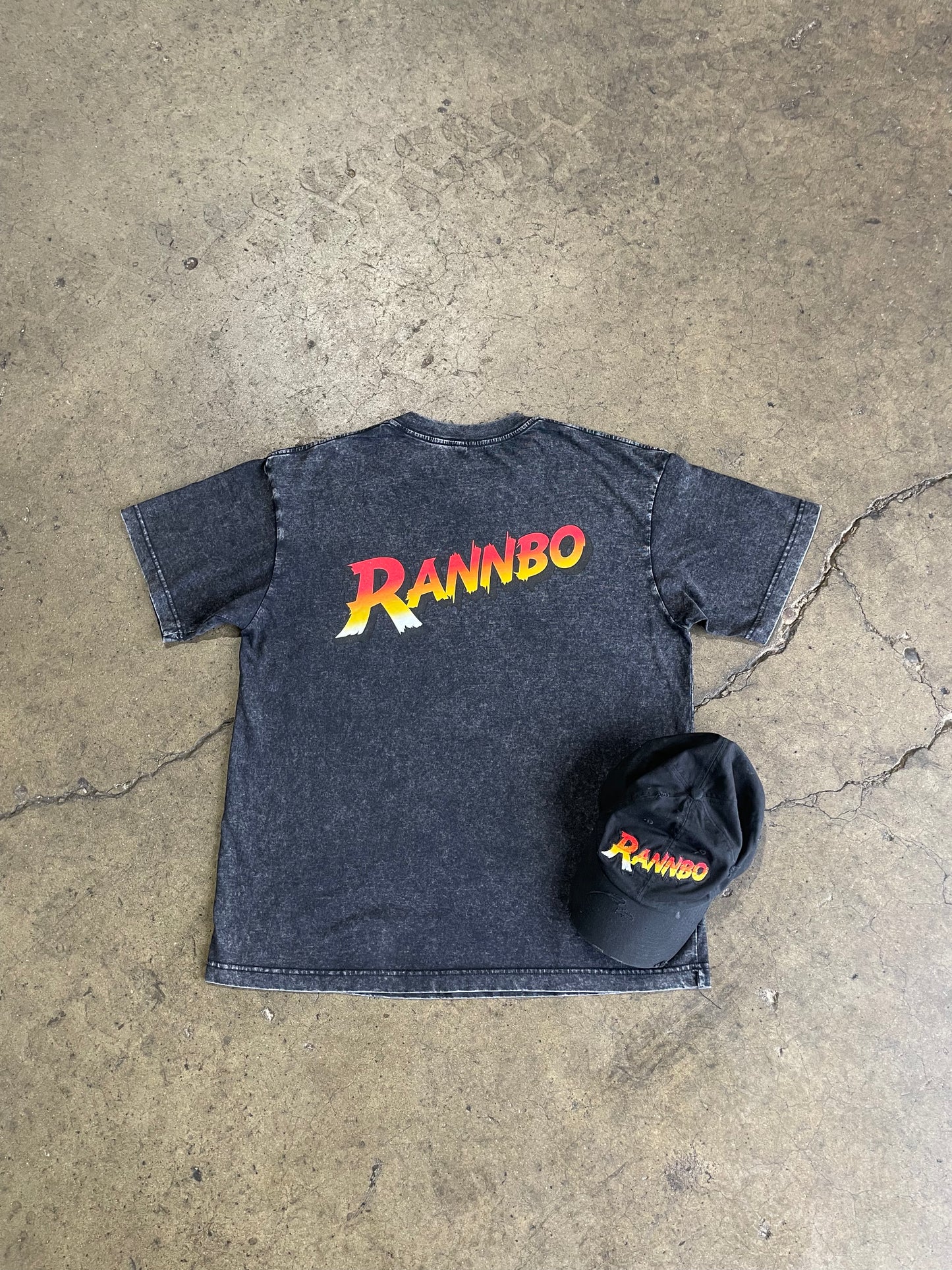 RANNBO DISTRESSED DAD HAT