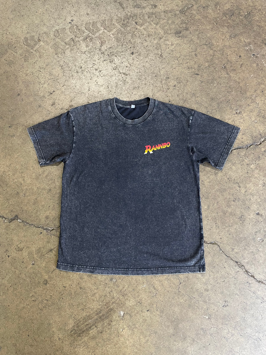 RANNBO OVERSIZED LOGO TEE